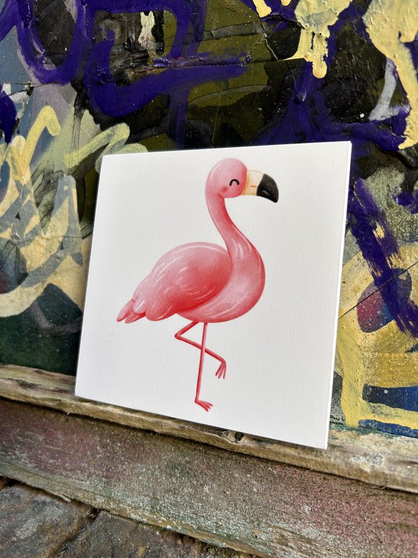 Forex tile 10x10cm - Flamingo - %23101030077