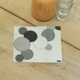 Schwammtuch furbi: 10 Kreise und 1 Rechteck