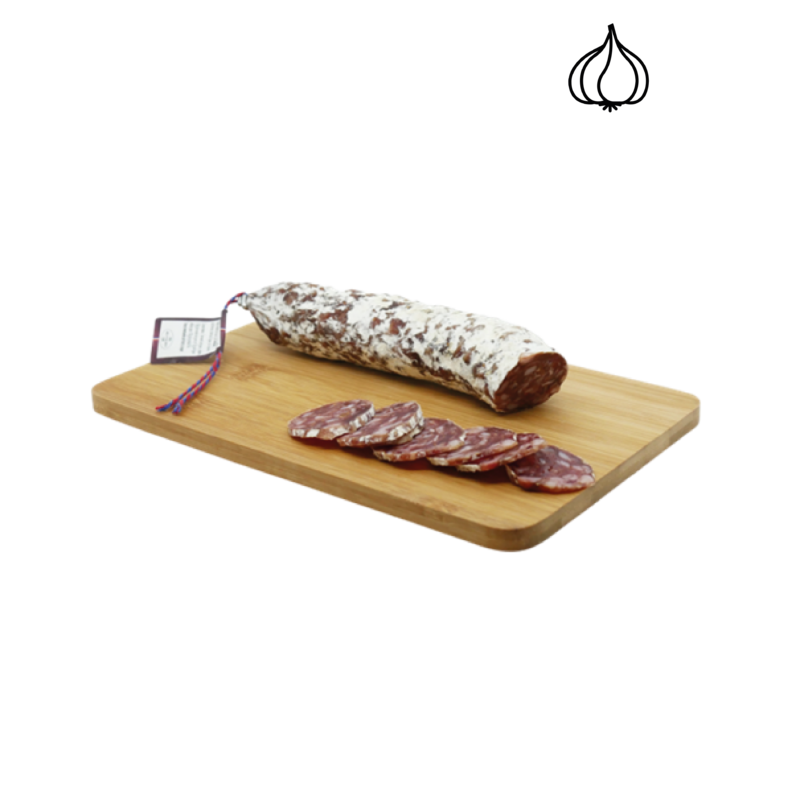 Salsiccia dell'Auvergne con aglio orsino