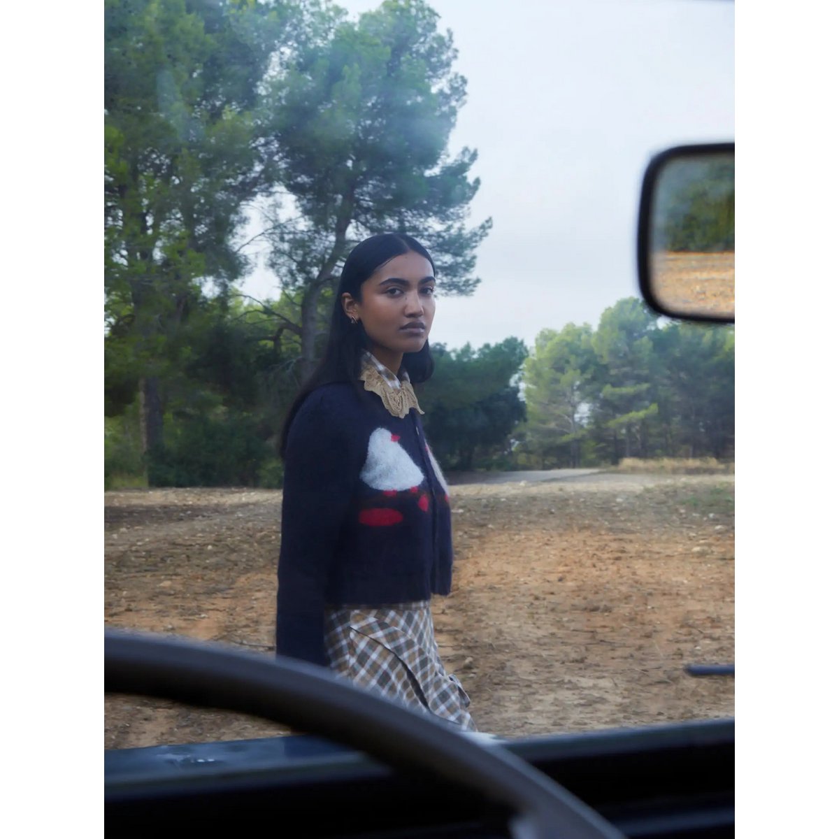 Cardigan in maglia Carolina Bird