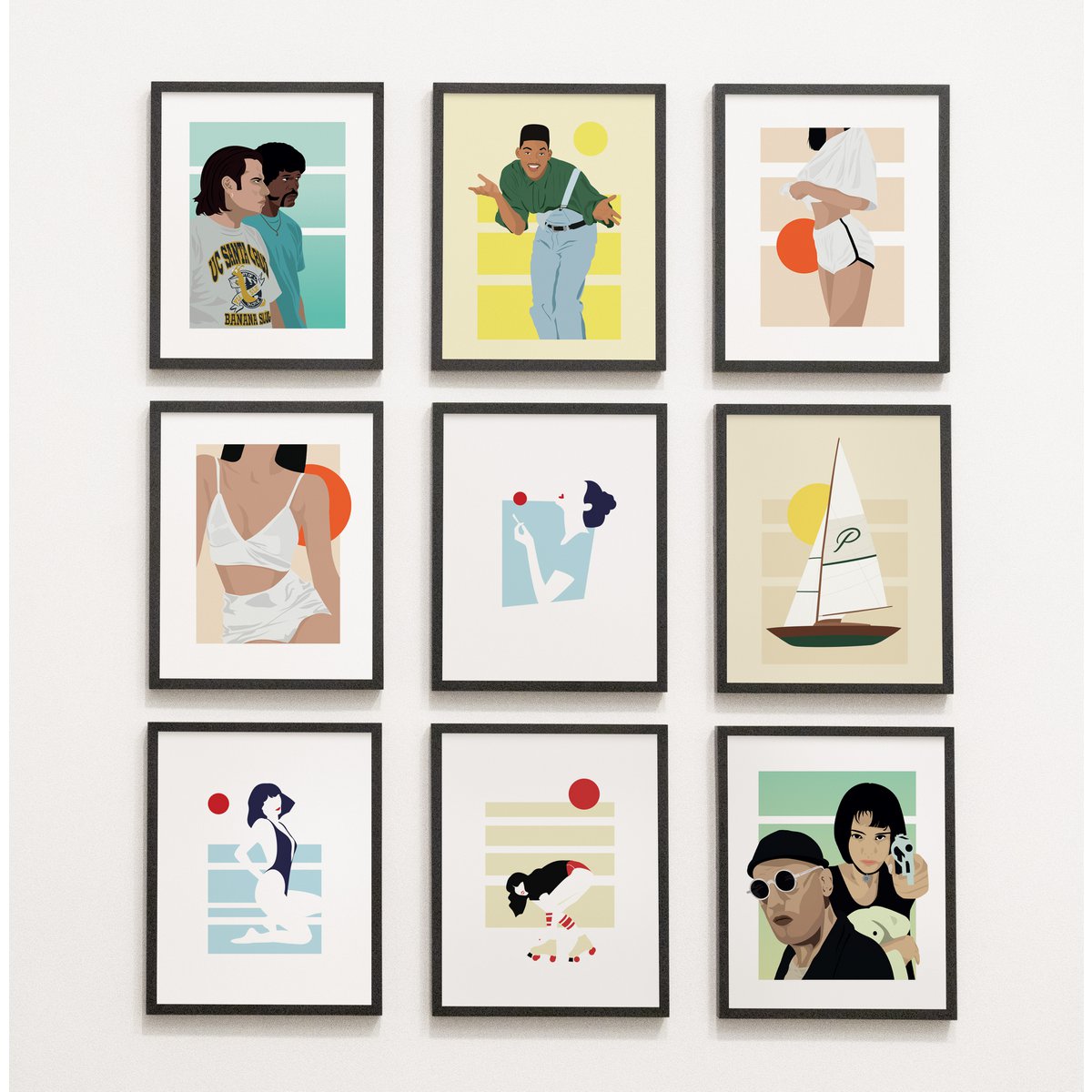 Poster "Alice Noon" - A4 & 30x40cm - Art print