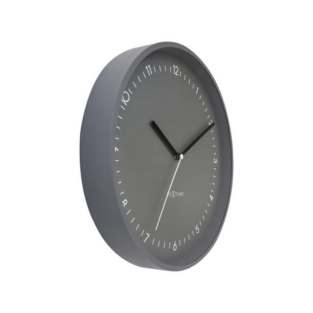 Zegar ścienny NeXtime Berlin 30 cm szary