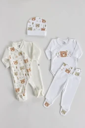 Premier ensemble thermique nouveau-né Petit Ours