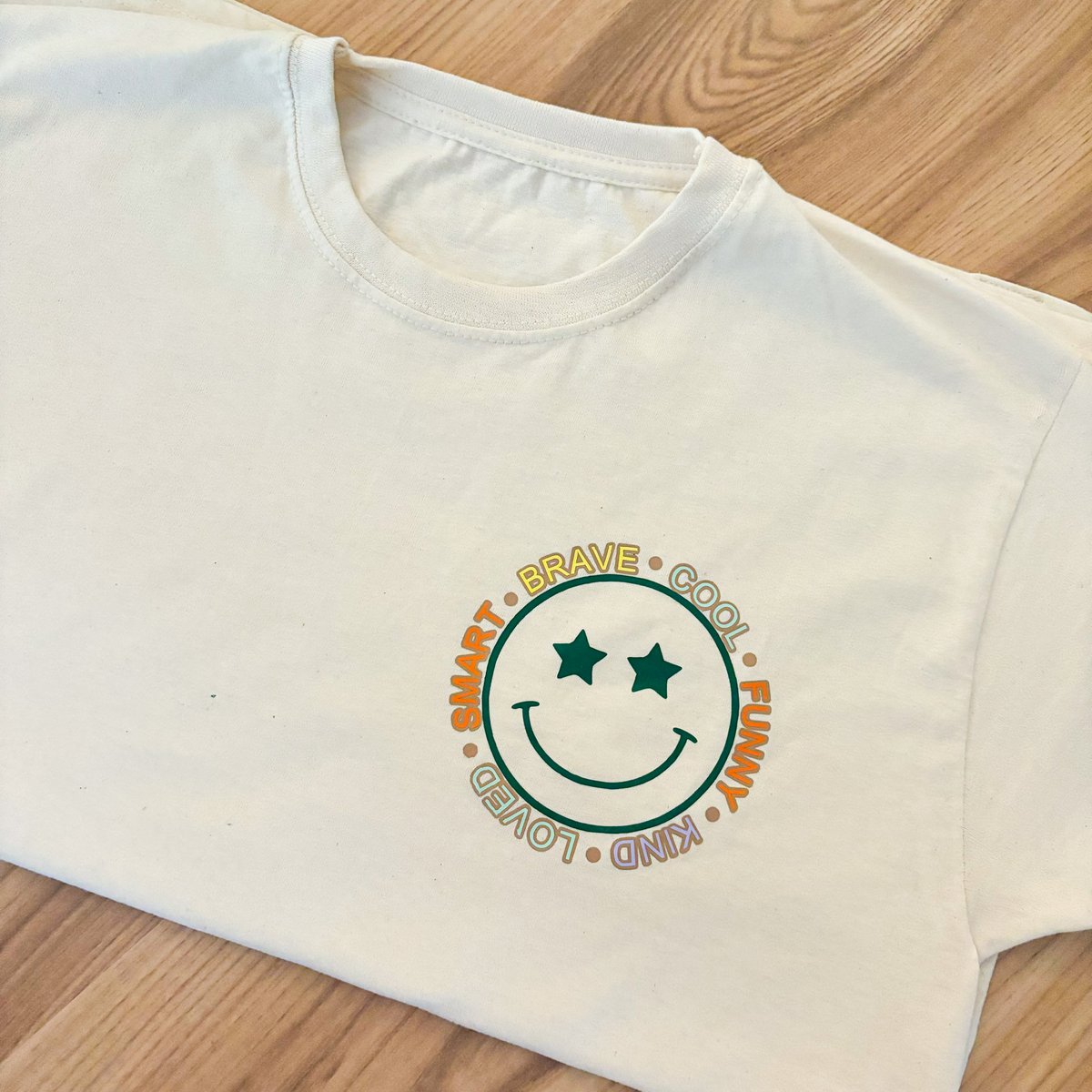 T-shirt Smiley - VERT