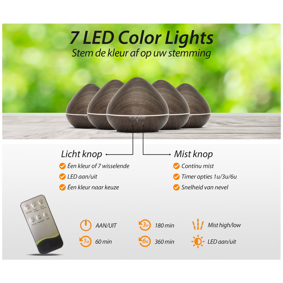Zen Pro - Dark Wood - Aroma Diffuser