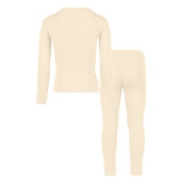 Ensemble manches longues enfant 250 Merino Natural
