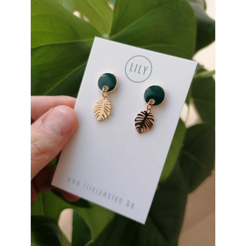 monstera (petrol)