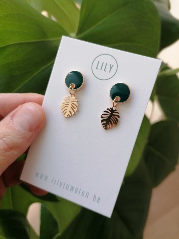 monstera (petrol)