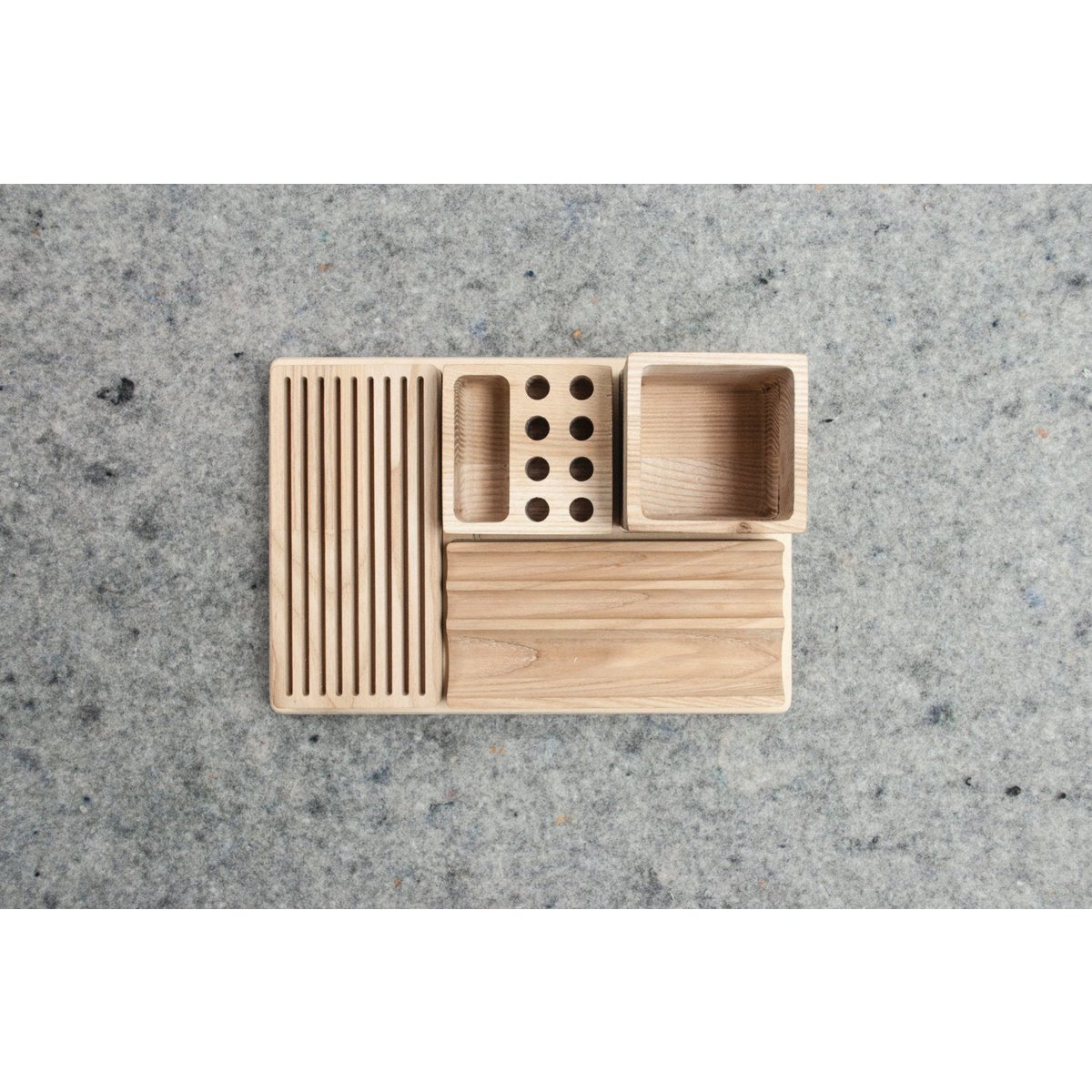 Bureauorganizer, Houten bureauorganizer