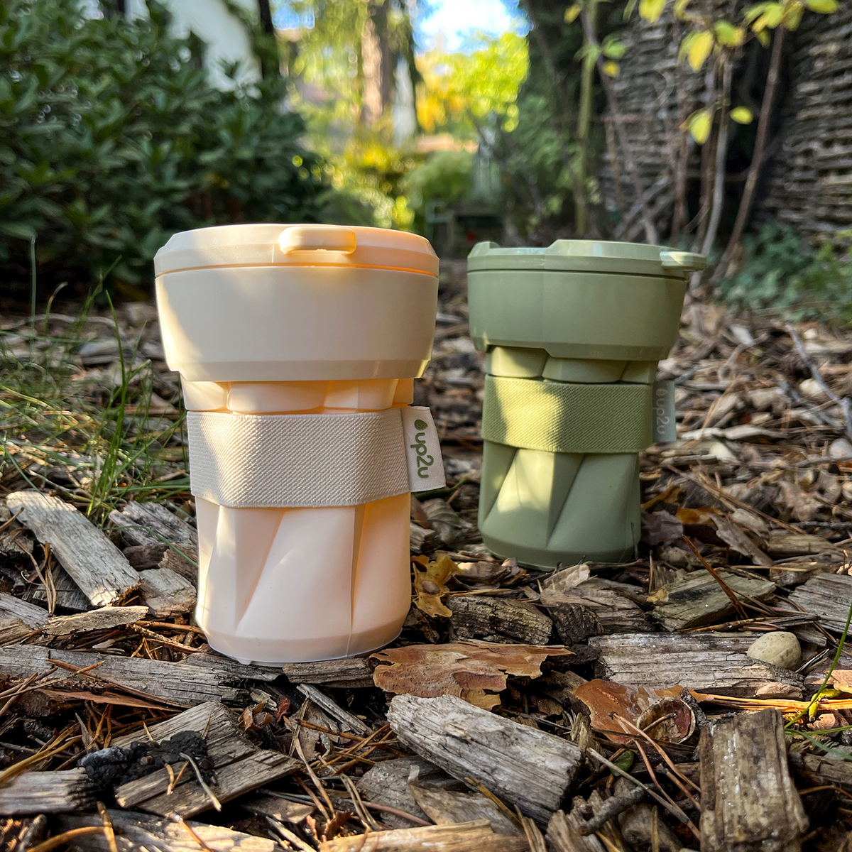 MuC My useful Cup® Kiwi - faltbarer Mehrwegbecher