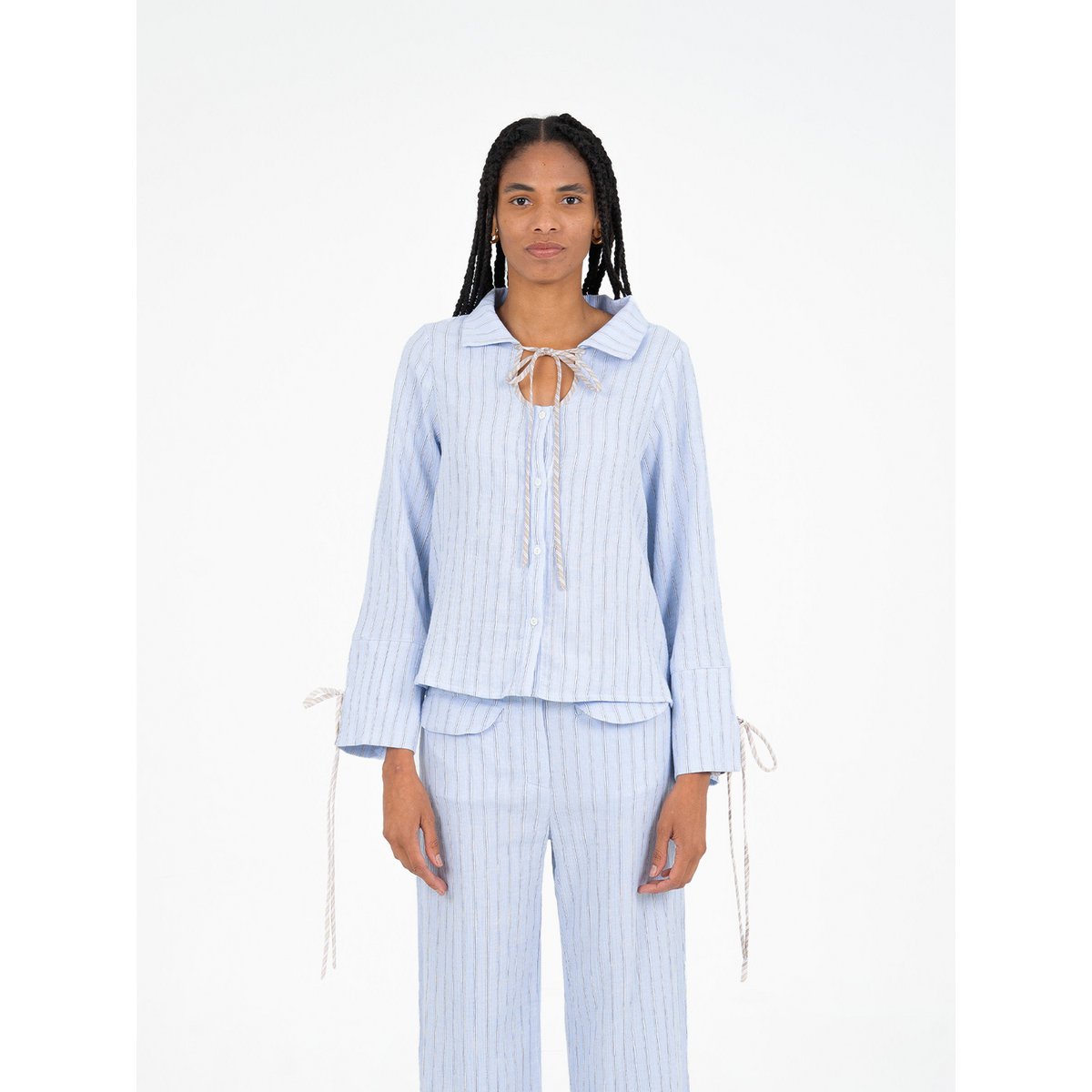 Skyline Blue Striped Shirt
