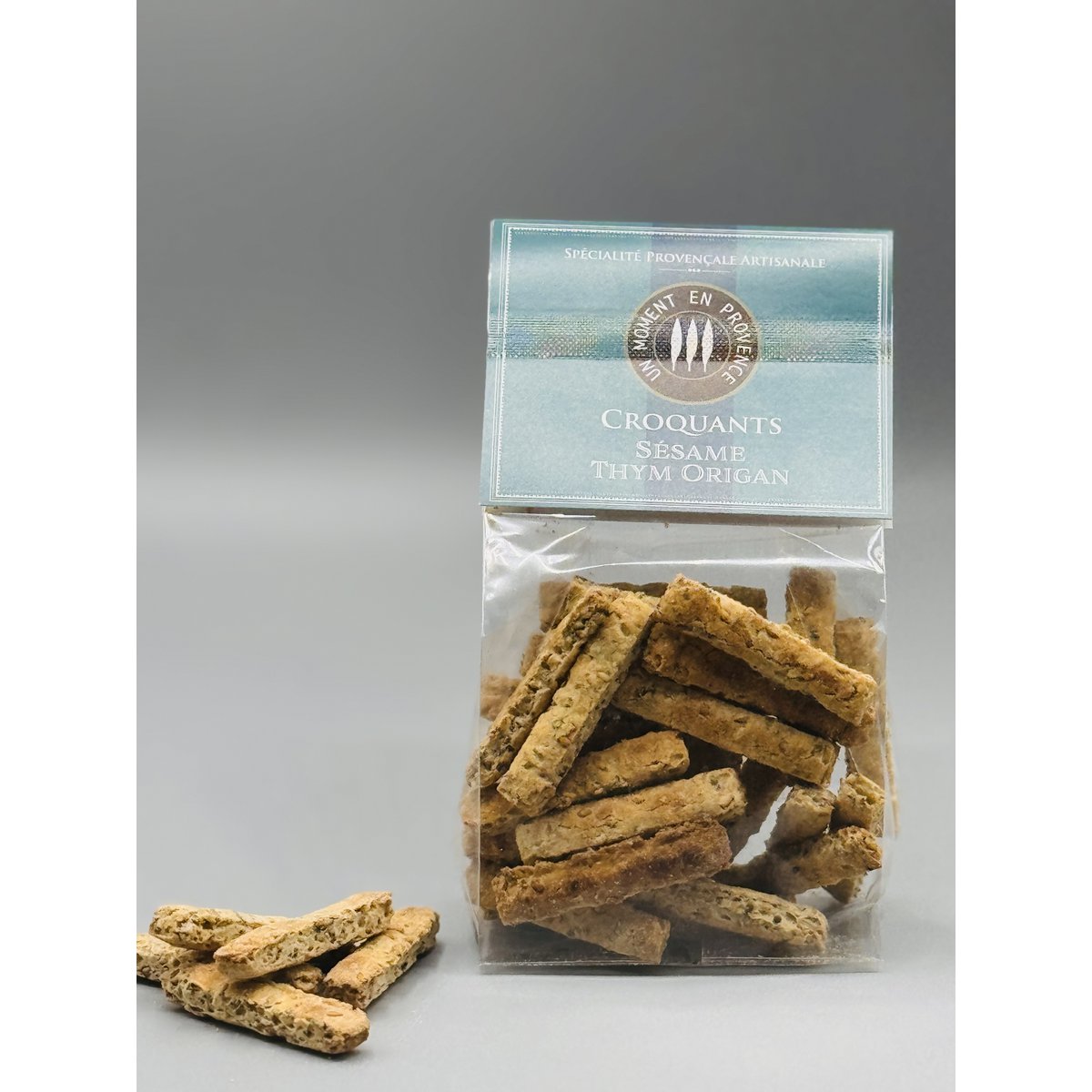 Sesame Thyme Oregano Crunchies 100g: A Provençal Escape in Bites 🌿✨