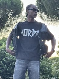 T-shirt Boxy Fit Taped 100% Cotone Made in Italy