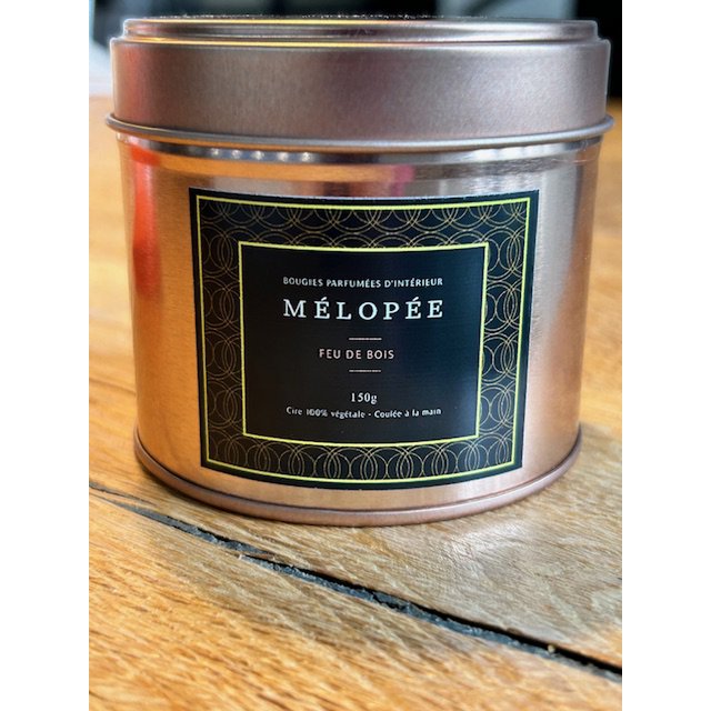 WOODEN FIRE CANDLE