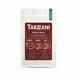 Espresso beans red jasper arabica robusta specialty coffee medium roast brown