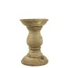 Candlestick round mango wood 15cm