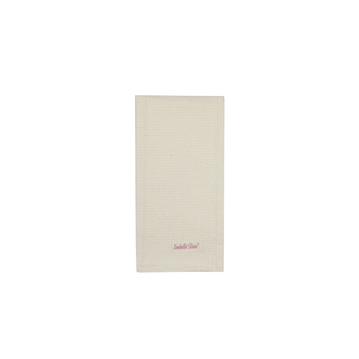 Creme vaffelhåndklæde 50x70 cm Isabelle Rose