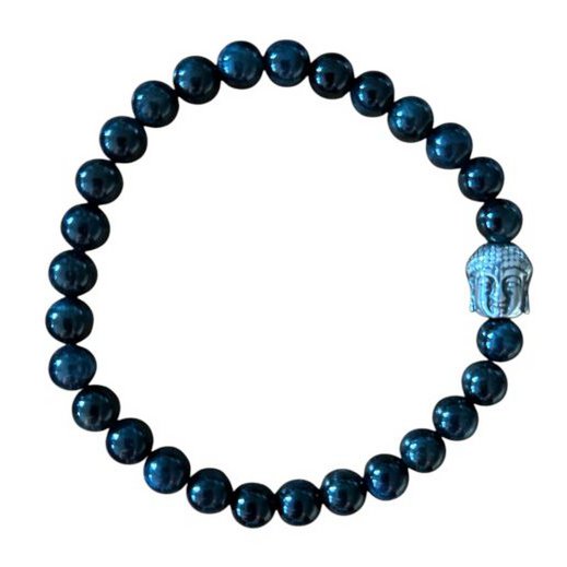 Ladies bracelet Valkenoog 6 mm with Buddha Kraal