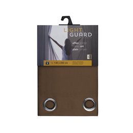 Light Guard ready -made curtain - Lightly transmitting - Length adjustable - with rings - 140x280cm