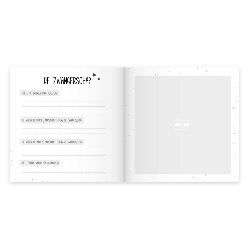Erstes Jahrbuch | schwarz/weiß | Punkt
