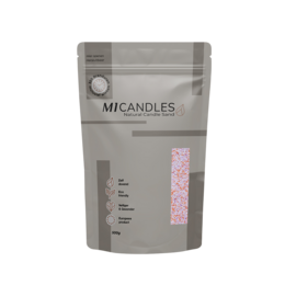 'Round, tall pillar candle in essential vibes scent, available in 250g and 500g sizes.'
The product is a round, tall pillar candle from the M1 Candles Essential Vibes collection. It is available in two sizes, 250g and 500g. The candle has a simple, minimalist design with a neutral color palette.