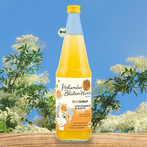 Bio-Quitte-Holunderblüte HolunderBlütenWunder-Sirup