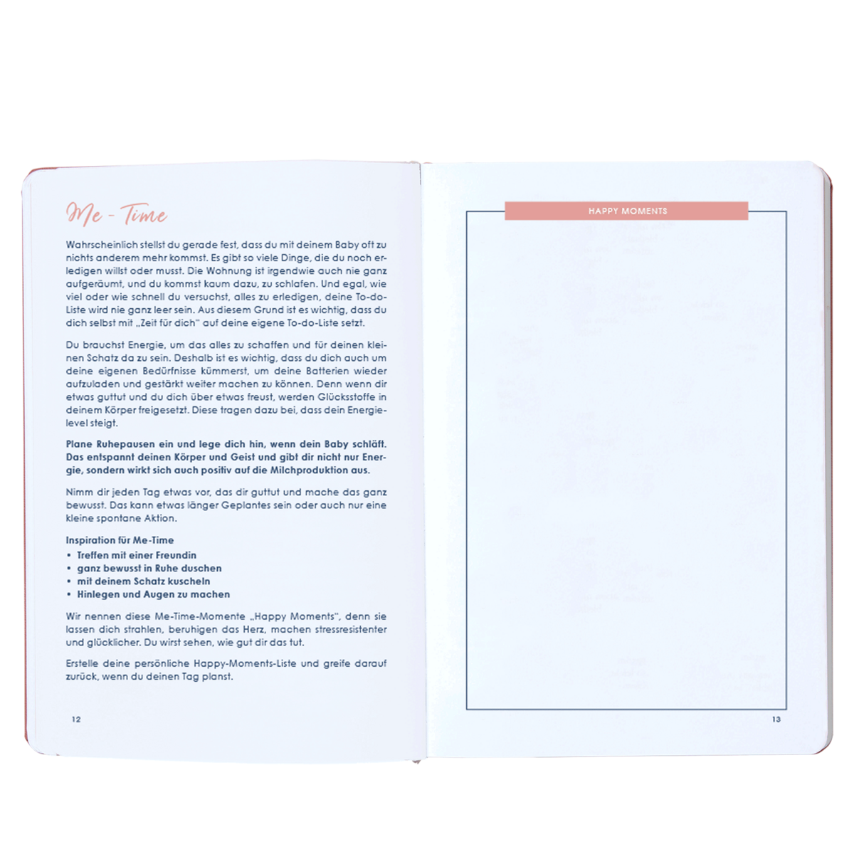 Journal de soins personnels NEW MUM pour les nouvelles mères