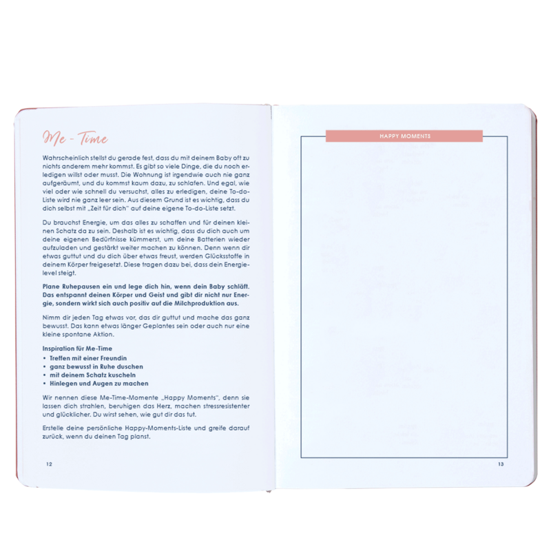 NEW MUM Self-Care Journal für Neumütter