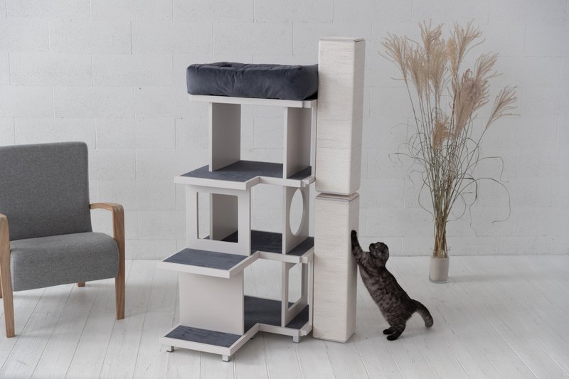UOSIS – stevige en comfortabele kattentoren