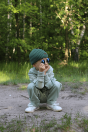 Czapka - 100% bawełna ACHILLE - GREEN