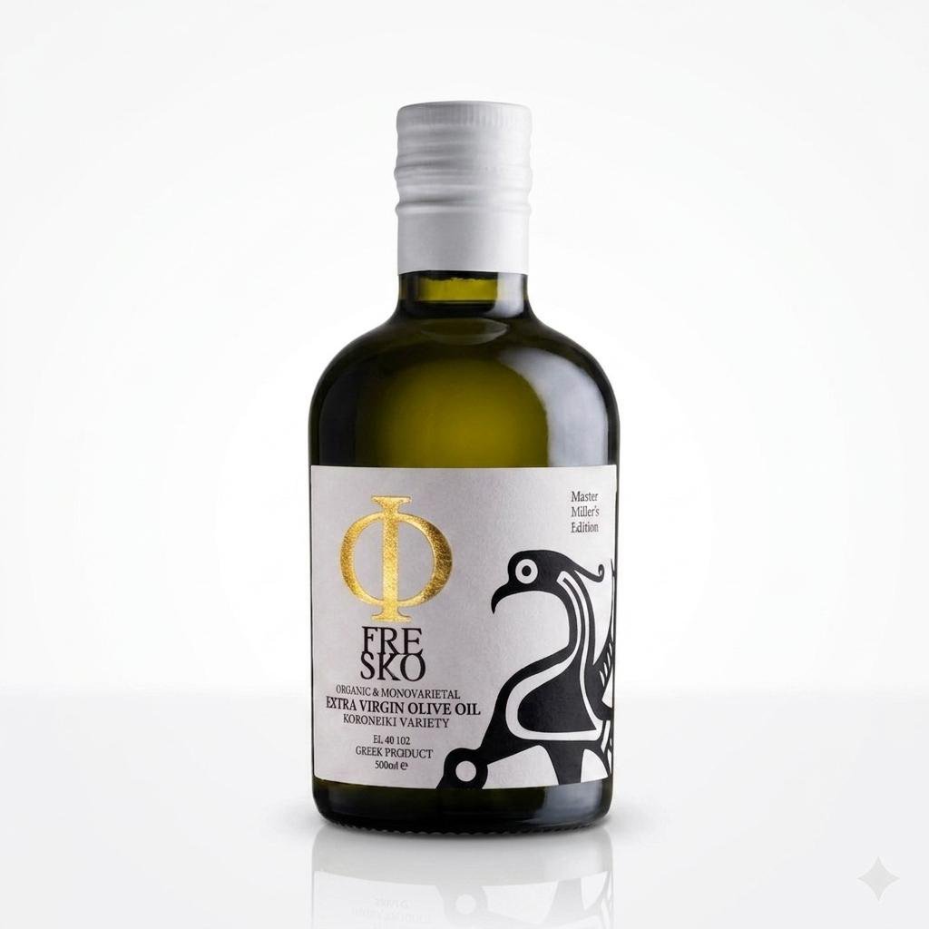 ACEITE DE OLIVA VIRGEN EXTRA ORGÁNICO Y MONOVARIETAL - KORONEIKI