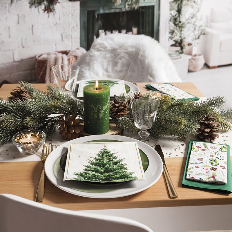 Lunch-Servietten Fir Tree