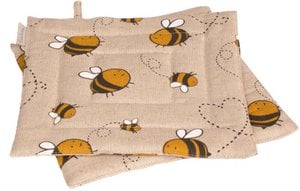 Halbleinen - Topflappen "TIERE“