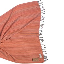 hammam håndklæde | Sauna håndklæde | Strandhåndklæde | Mexico | Orange | 180x100 cm