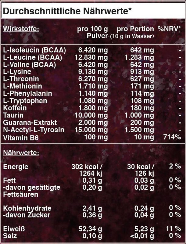 Premium boostere | Kosmisk kirsebær | 500 g | 50 portioner