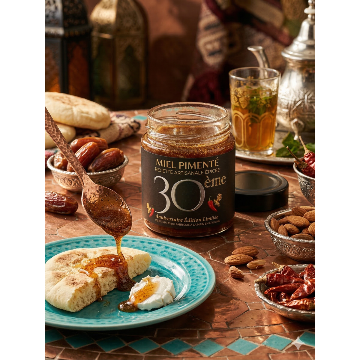 Spicy Honey (Moderate - 1 Chili Pepper) 255 g