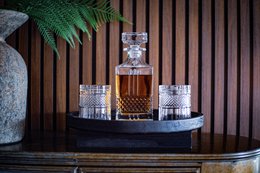 Whiskey Decanter Set Superior In Gift Box