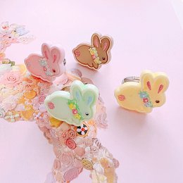 Pop Cutie Bunny Cookie  Kids Rings