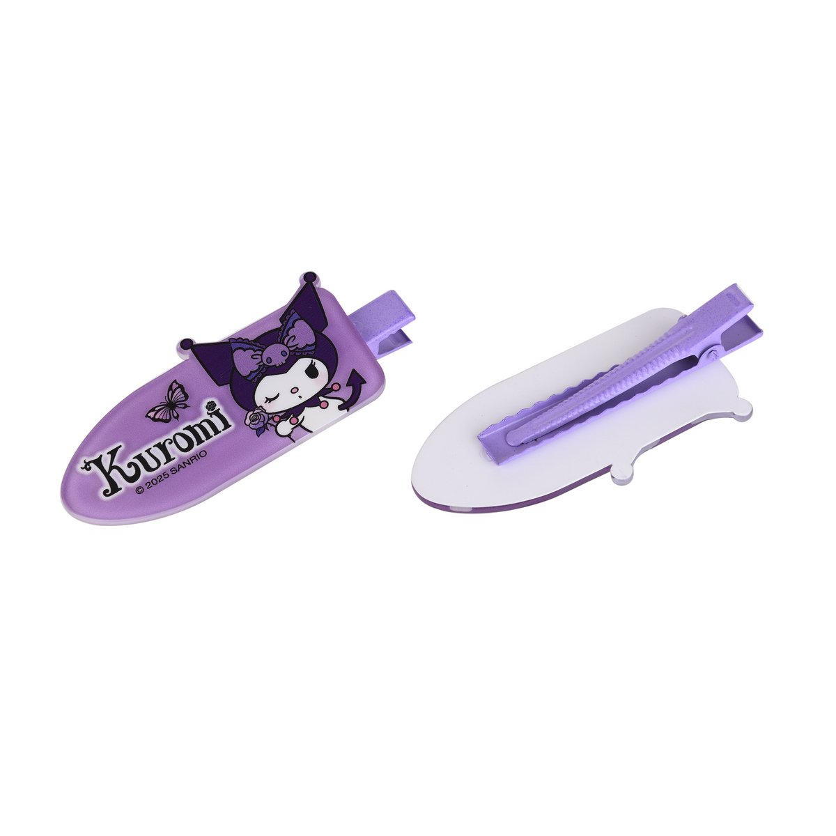 Kuromi Lot de 2 Barettes Clip