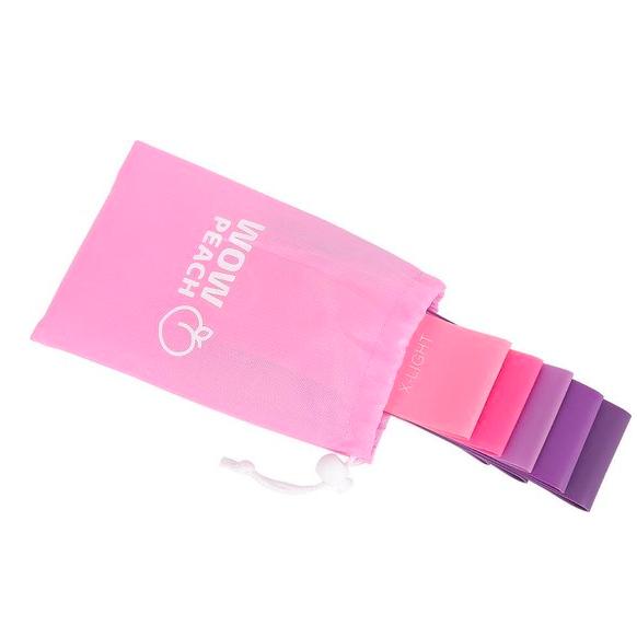 Wow peach resistance bands - Pink