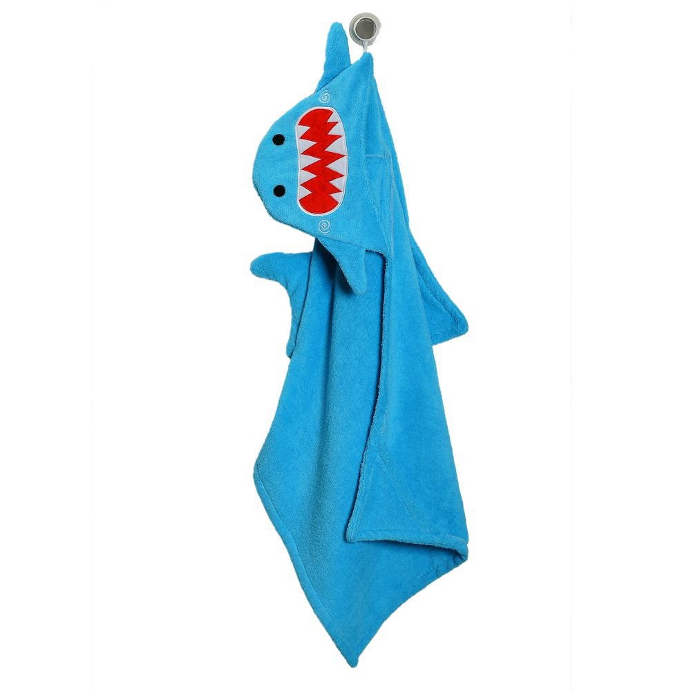 Zoocchini Kinderhandtuch mit Kapuze - Sherman the Shark