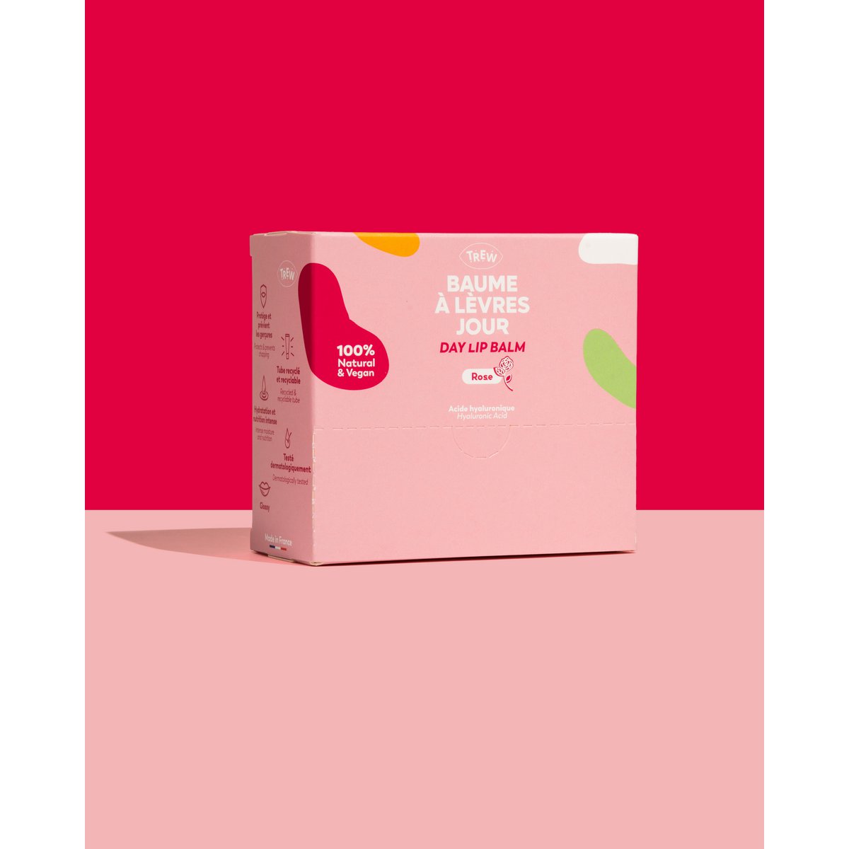 Distrib Day Lip Balm Rose Aroma 100% Natural & Vegan