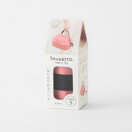 Shupatto kompakt foldbar indkøbspose størrelse S - Peach (Momo)