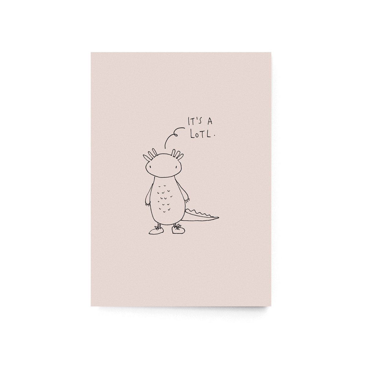 Postkarte "Axl"