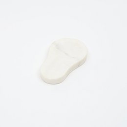 Witte marmeren lepelhouder – elegant en duurzaam ontwerp