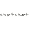 Tatouage éphémère Sioou Bracelet papillons x5