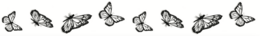 Tymczasowy tatuaż bransoletka Sioou Butterfly x5