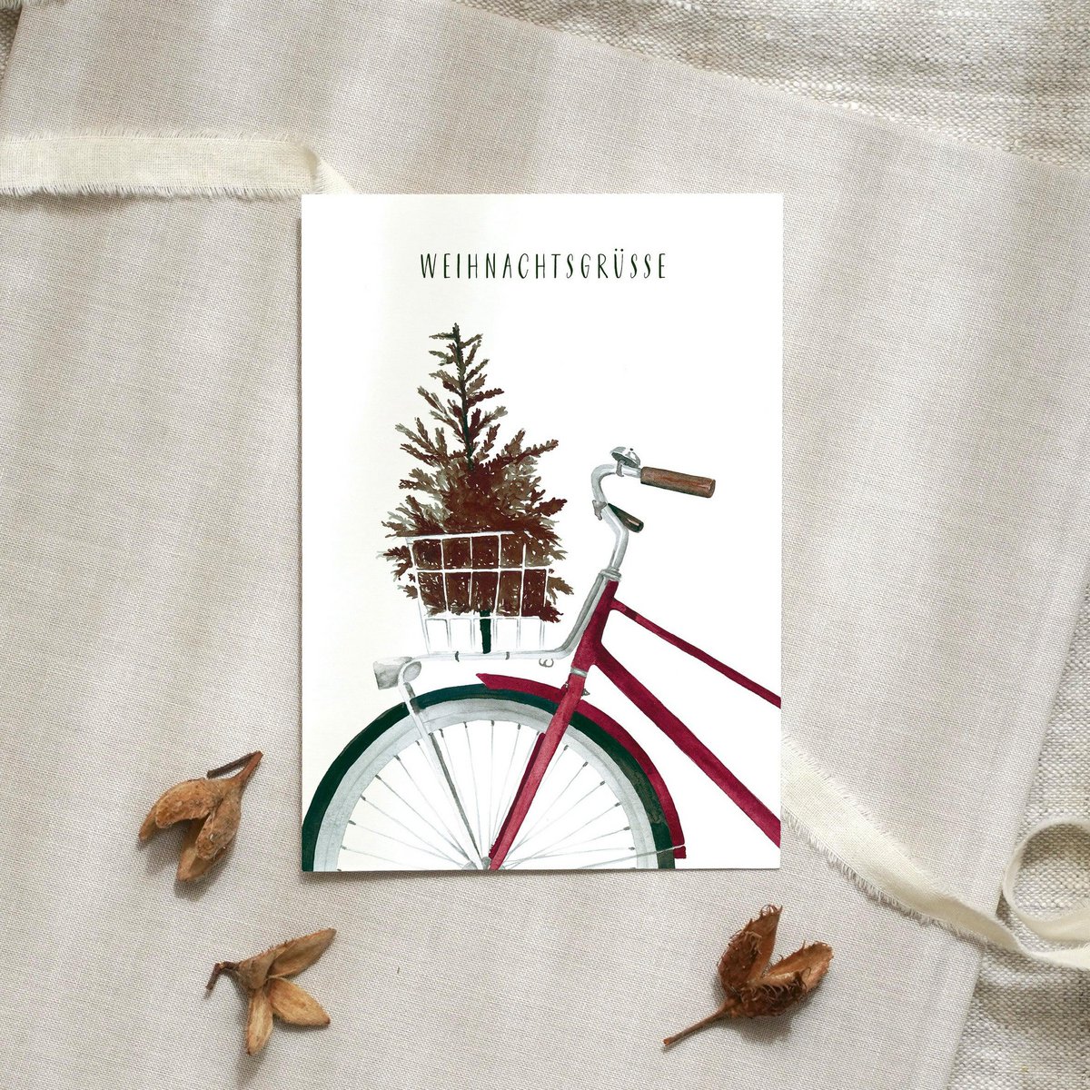 Ansichtkaart · Kerstgroet