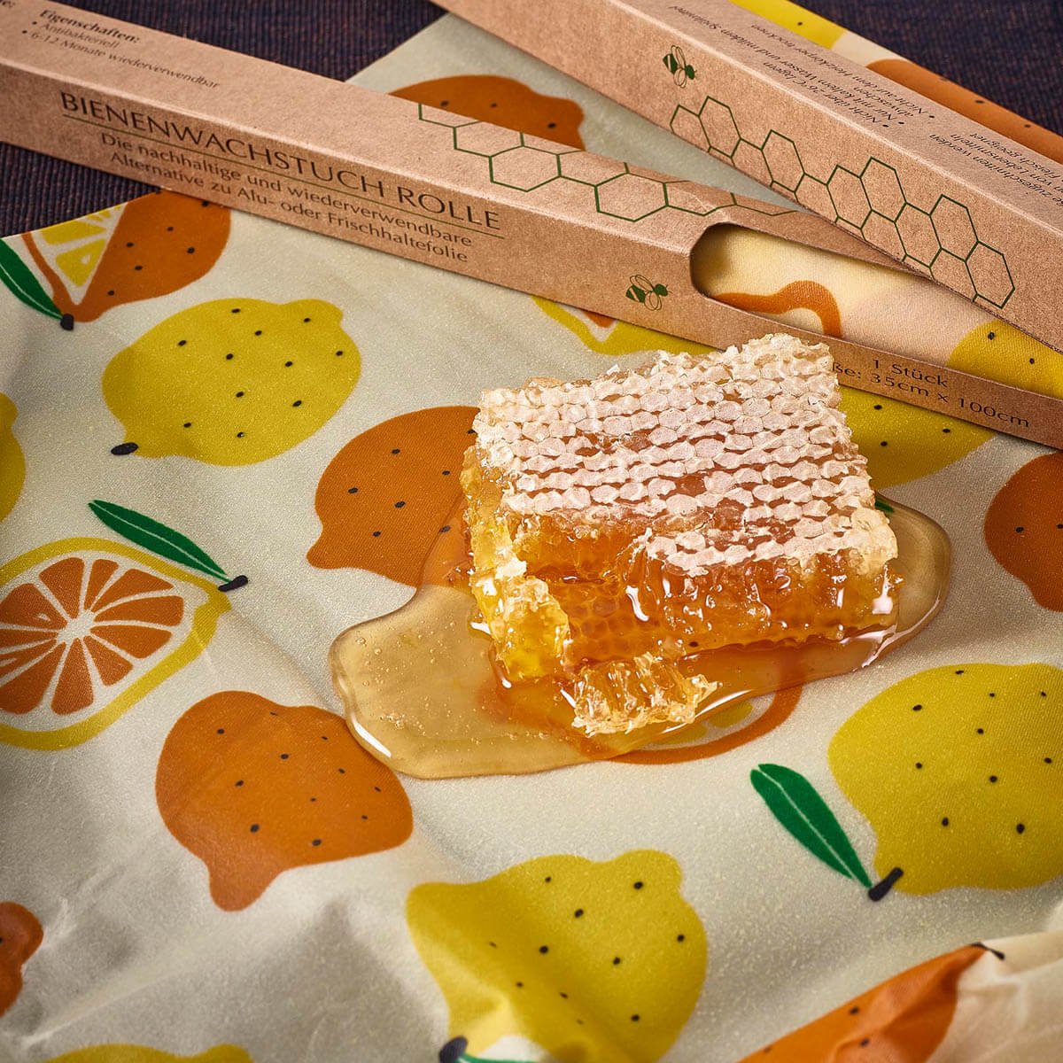 Rollo de cera de abejas