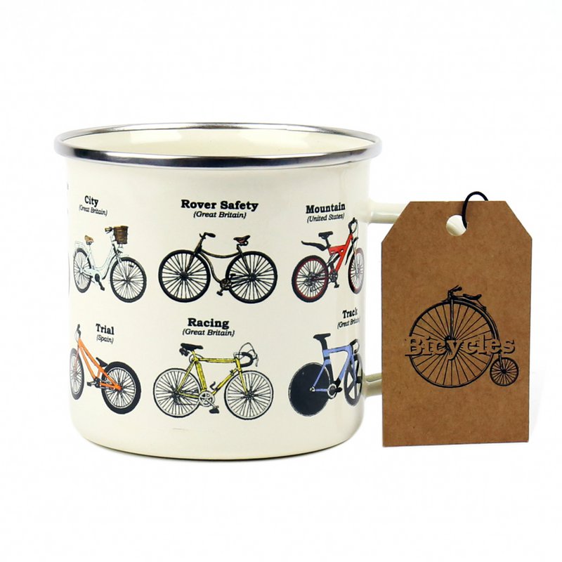 Republic Republic Mok Emaille - Mug di smalto - Bike